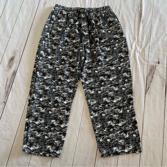 Columbia Sportswear Company Other - Columbia Fish Print Pajama Pants Men’s L Vintage Wide Leg Baggy Trout Loose Y2K